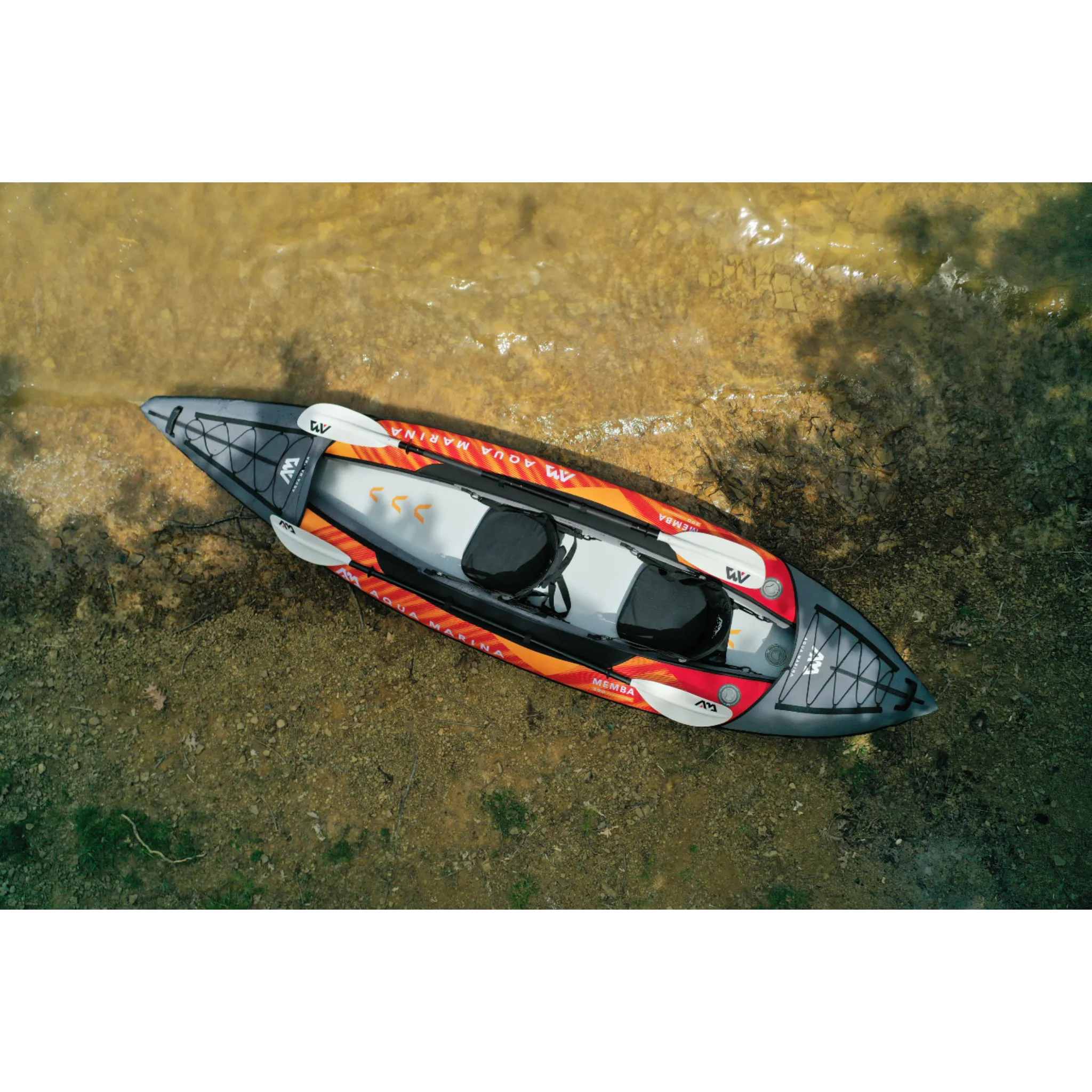 Aqua Marina - Memba-390 Inflatable Touring Kayak 2-Person