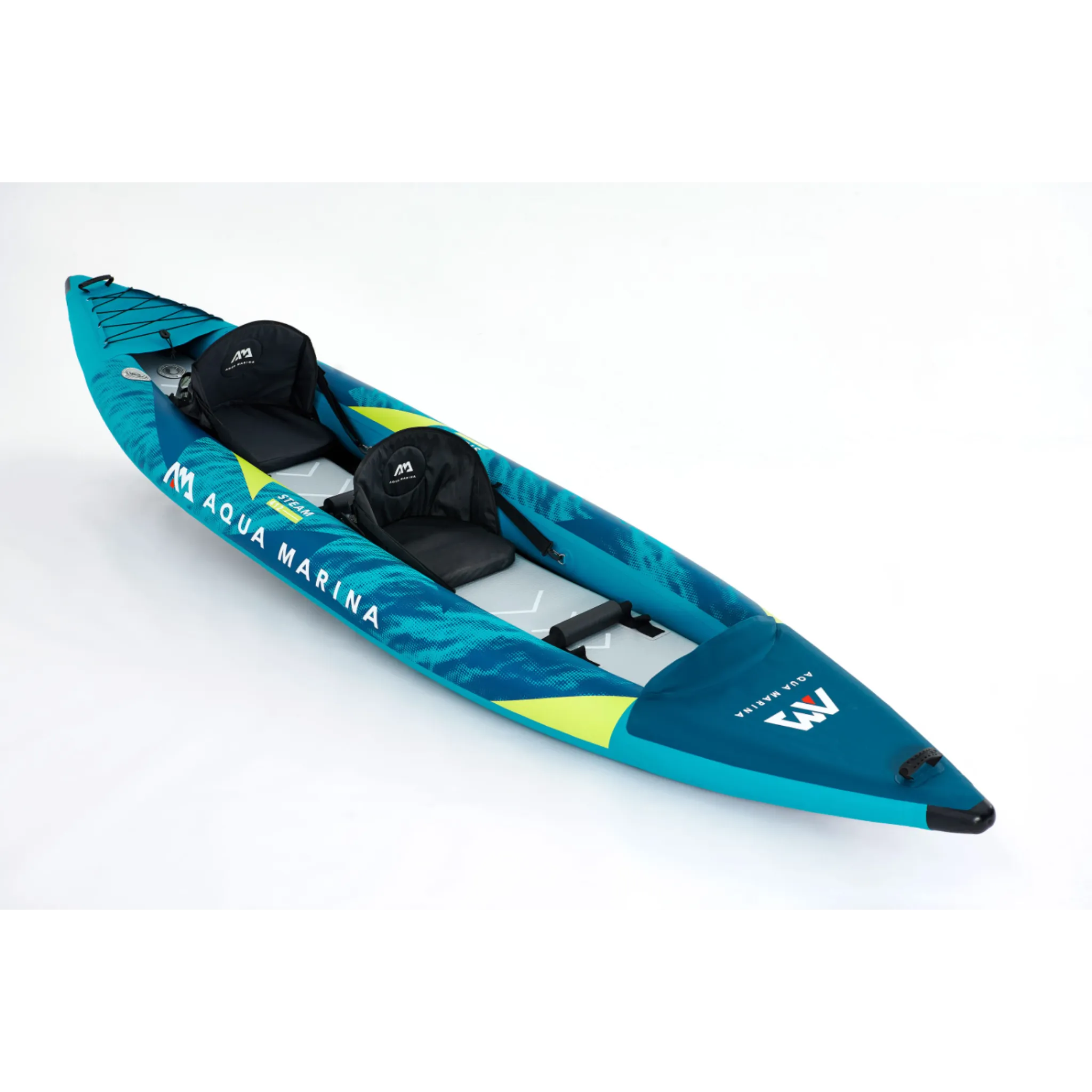 Aqua Marina - Steam-412 Versatile/Whitewater Inflatable 2-Person Kayak