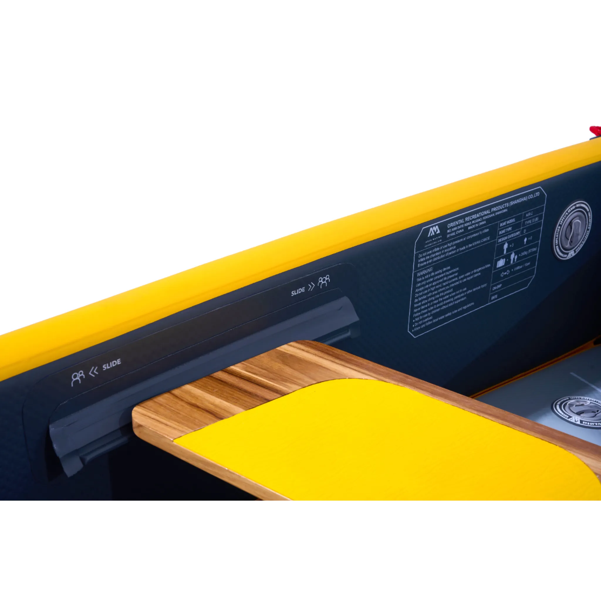 Aqua Marina - Tomahawk AIR-C High Pressure 2/3 Person Speed Canoe