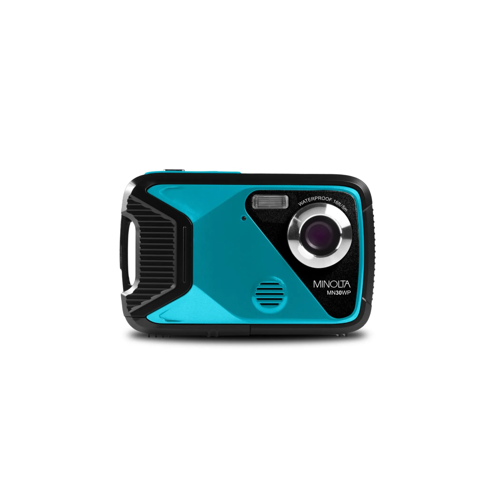 Minolta® MN30WP Waterproof 4x Digital Zoom 21 MP/1080p Digital Camera (Teal)