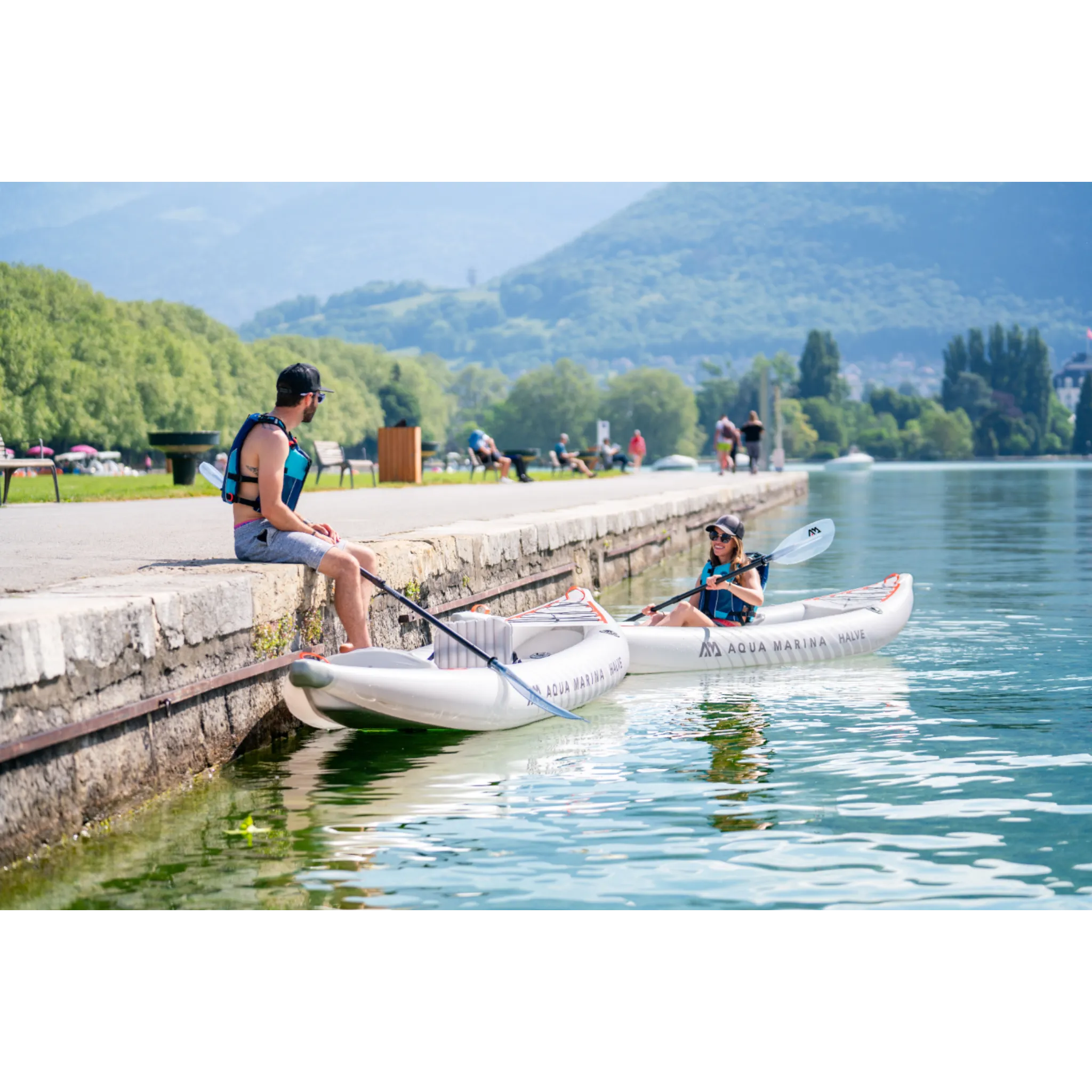 Aqua Marina - Halve Ultra-light Packayak™ 1-2 Person Inflatable Kayak