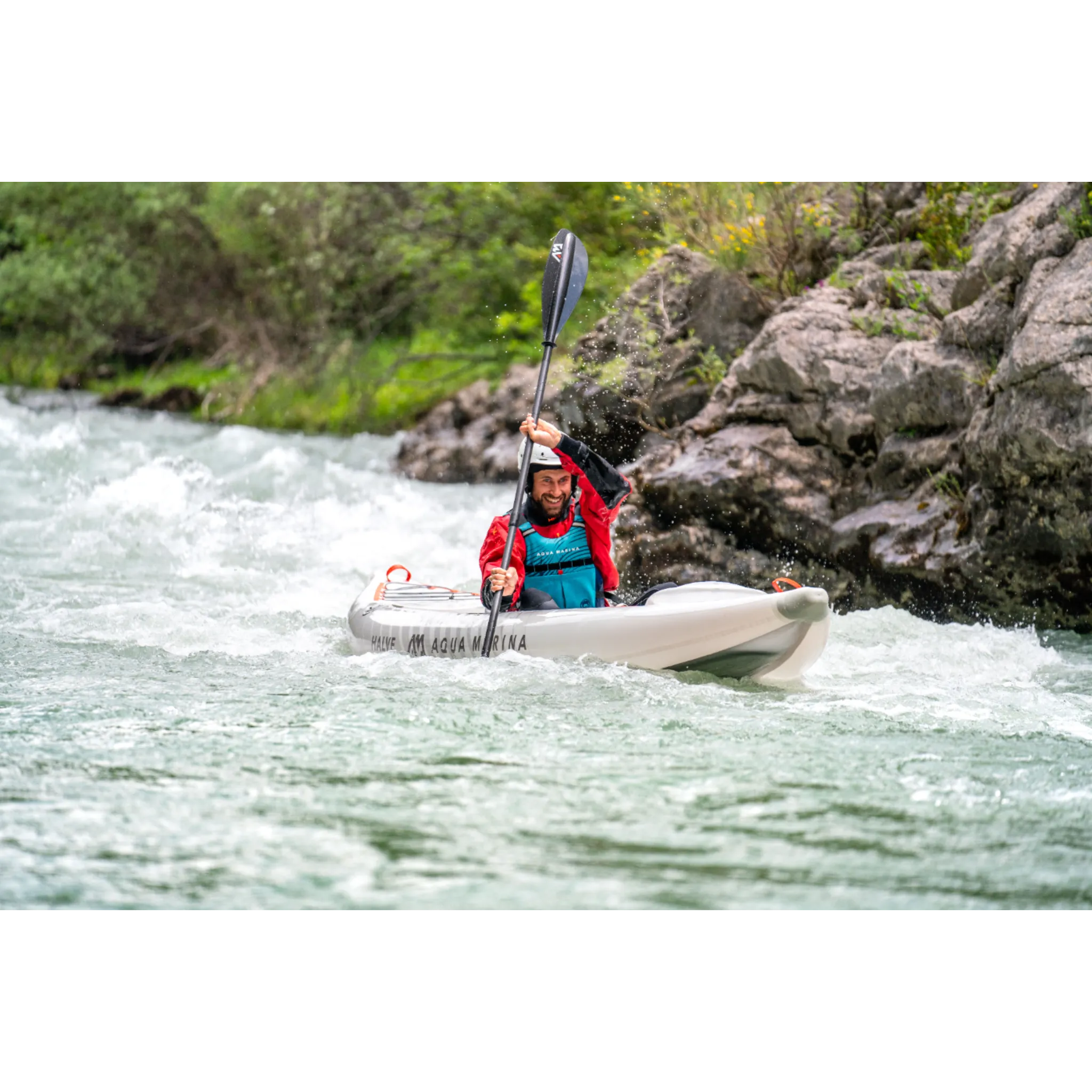 Aqua Marina - Halve Ultra-light Packayak™ 1-2 Person Inflatable Kayak