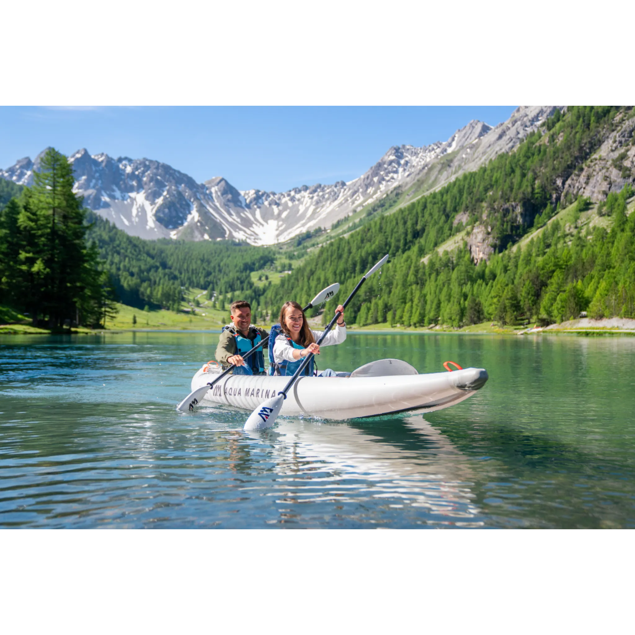 Aqua Marina - Halve Ultra-light Packayak™ 1-2 Person Inflatable Kayak