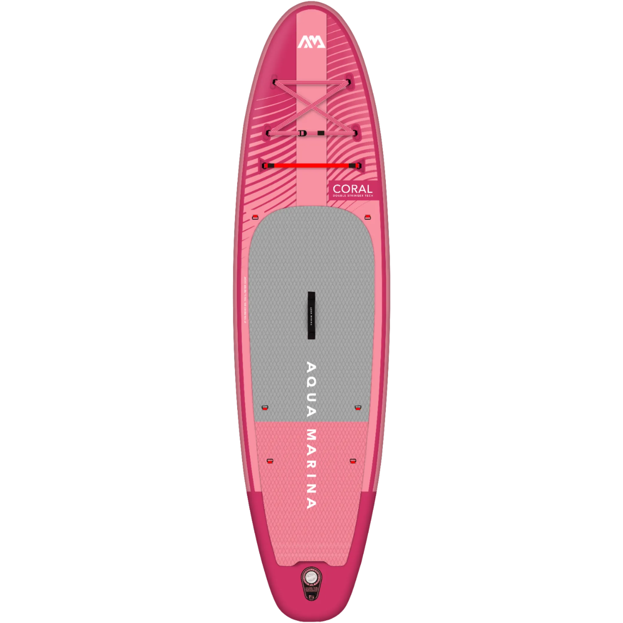 Aqua Marina Coral (Raspberry) Advanced All-around iSUP Paddleboard