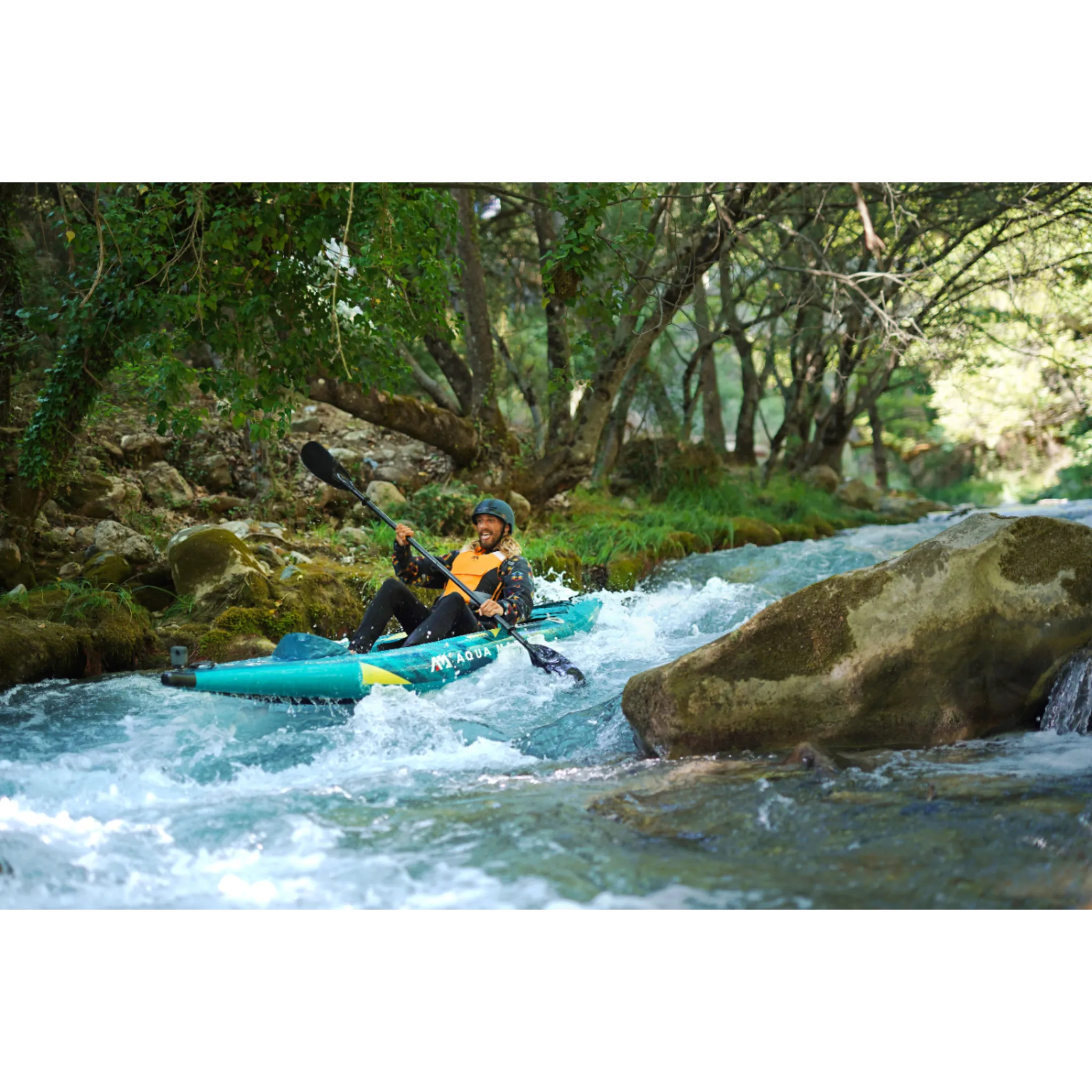 Aqua Marina - Steam-312 Versatile/Whitewater 1 Person Kayak