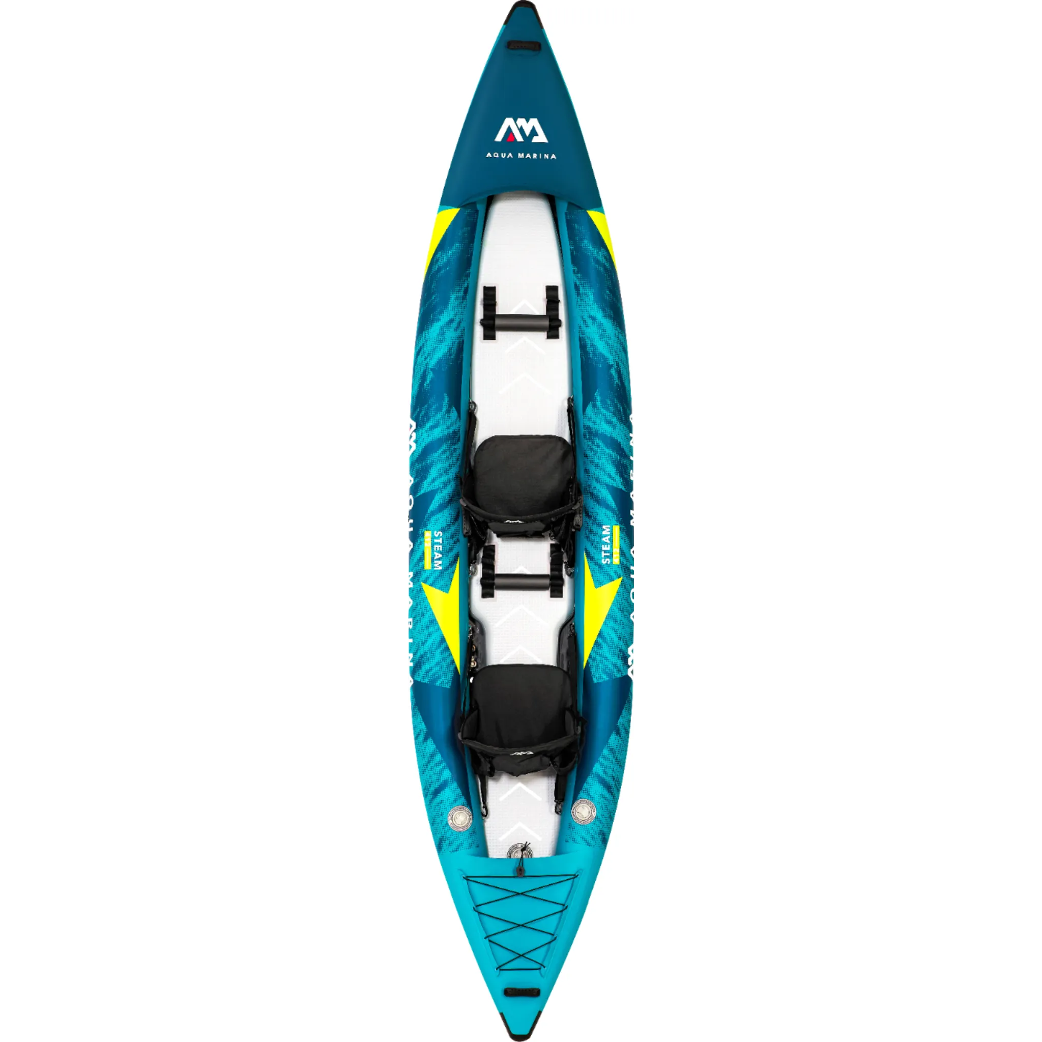 Aqua Marina - Steam-412 Versatile/Whitewater Inflatable 2-Person Kayak