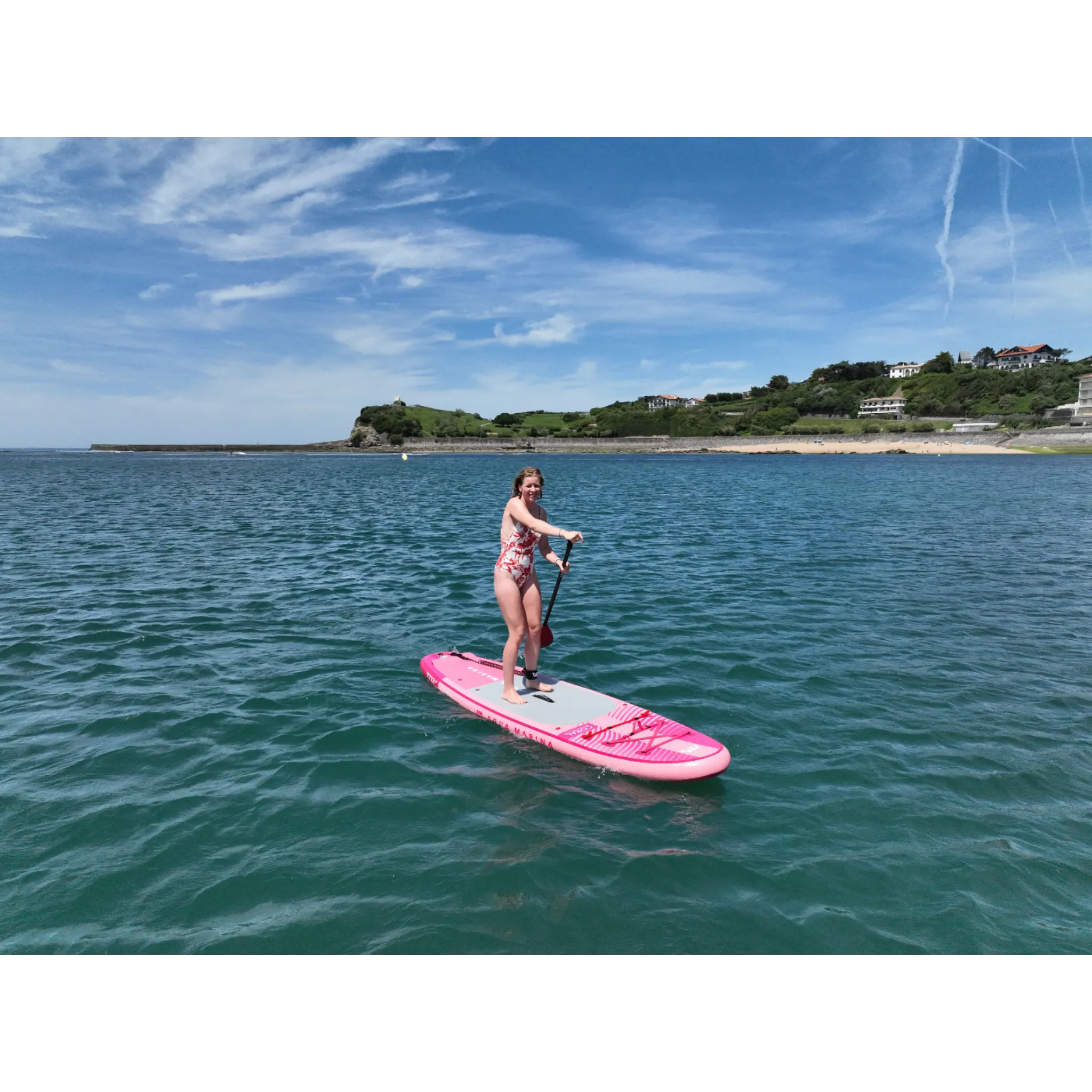 Aqua Marina Coral (Raspberry) Advanced All-around iSUP Paddleboard