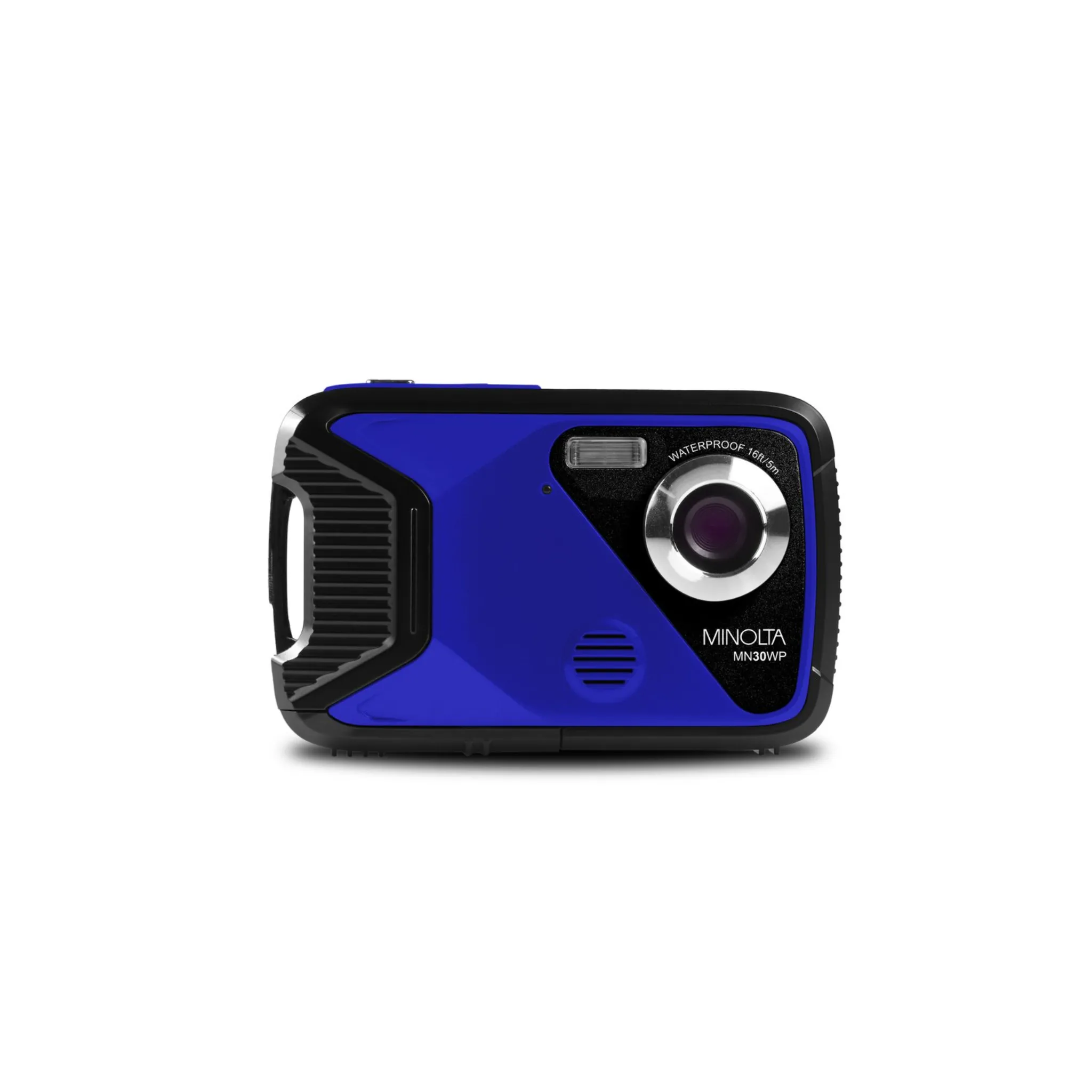 Minolta® MN30WP Waterproof 4x Digital Zoom 21 MP/1080p Digital Camera (Blue)